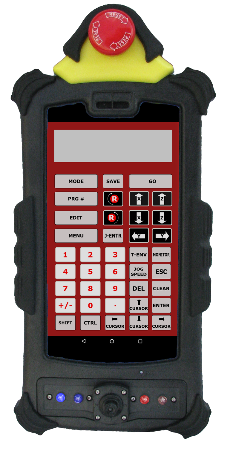 HMIQ Custom 45-button red keypad (small)