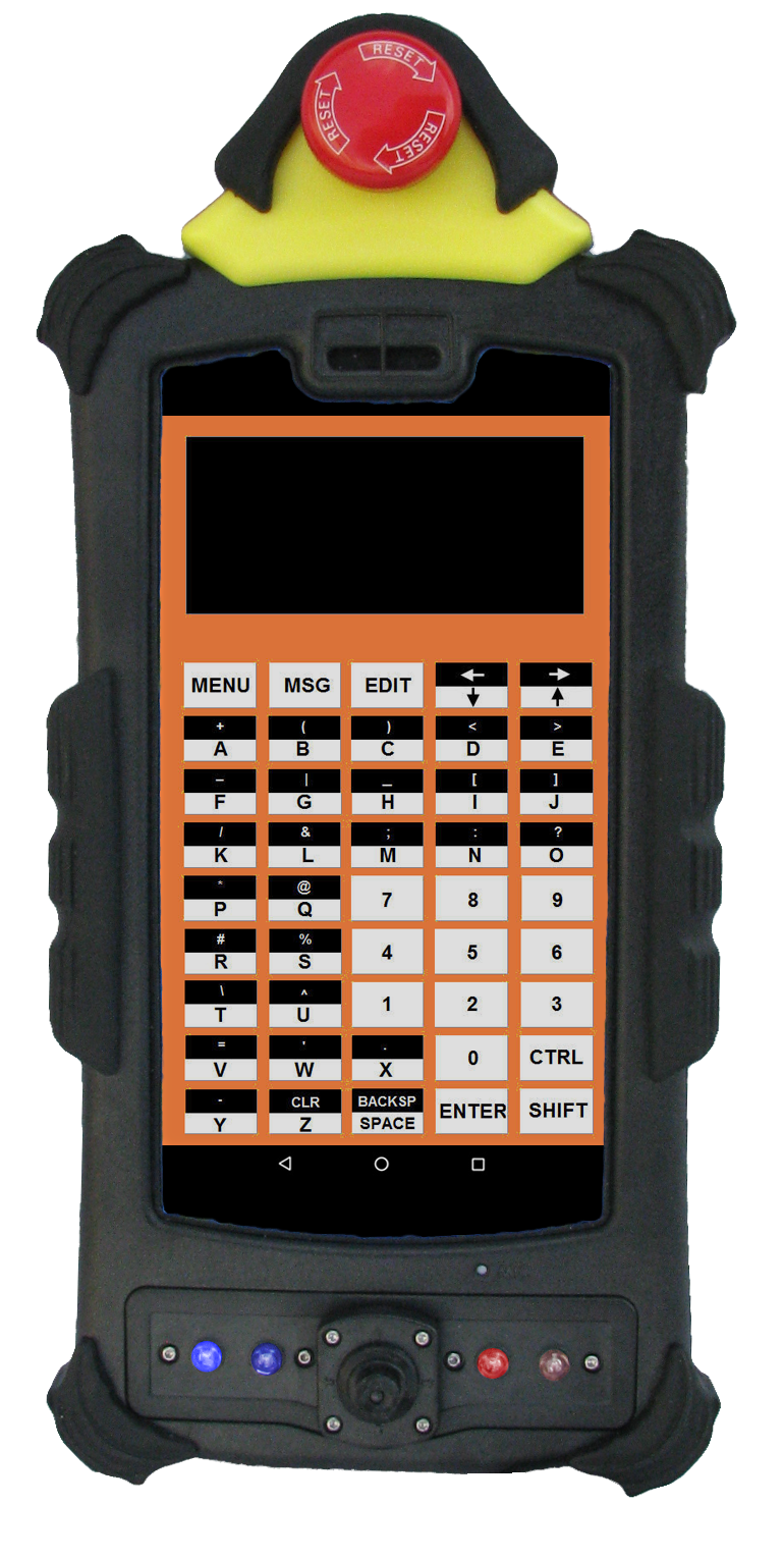 HMIQ Custom 45-button orange keypad (small)
