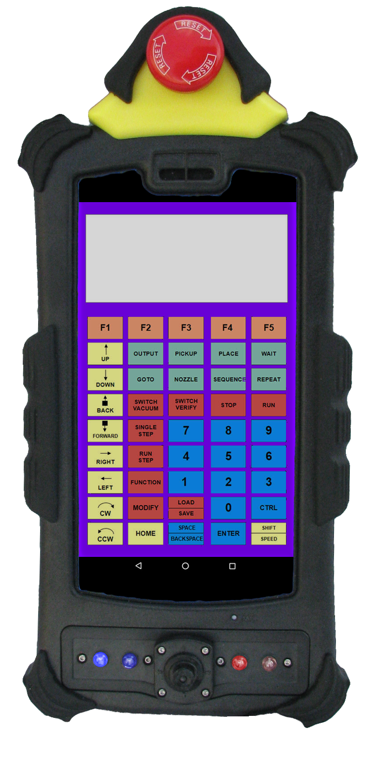 HMIQ Custom 45-button purple keypad (small)